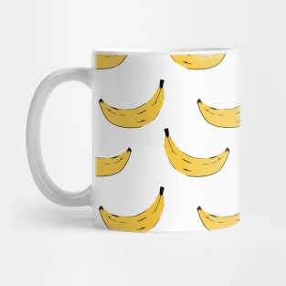 Yellow Banana Pattern Mug